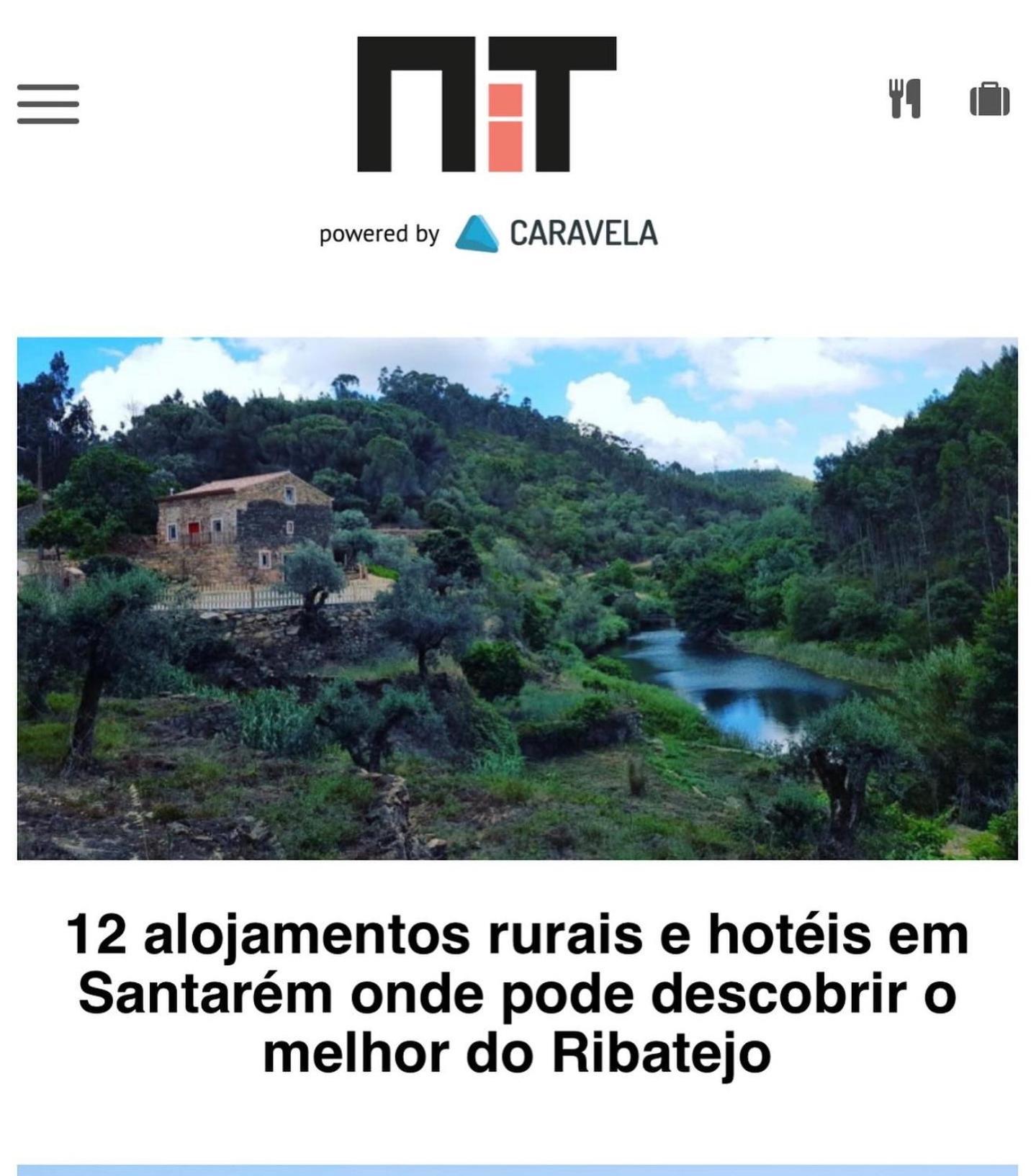 Villa Beija Rio Charming House Ferreira do Zêzere Esterno foto